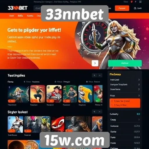 Análise da interface de usuário do site 33nnbet